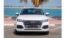 Audi Q5 45 TFSI Quattro Sport Audi Q5 S Line 45 TFSI Quattro  2018 GCC Under Warranty
