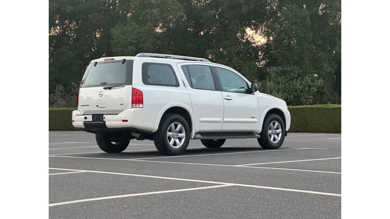 نيسان أرمادا موديل 2007 خليجي فل مواصفات كراسي جلد ومثبت سرعه وفتحه