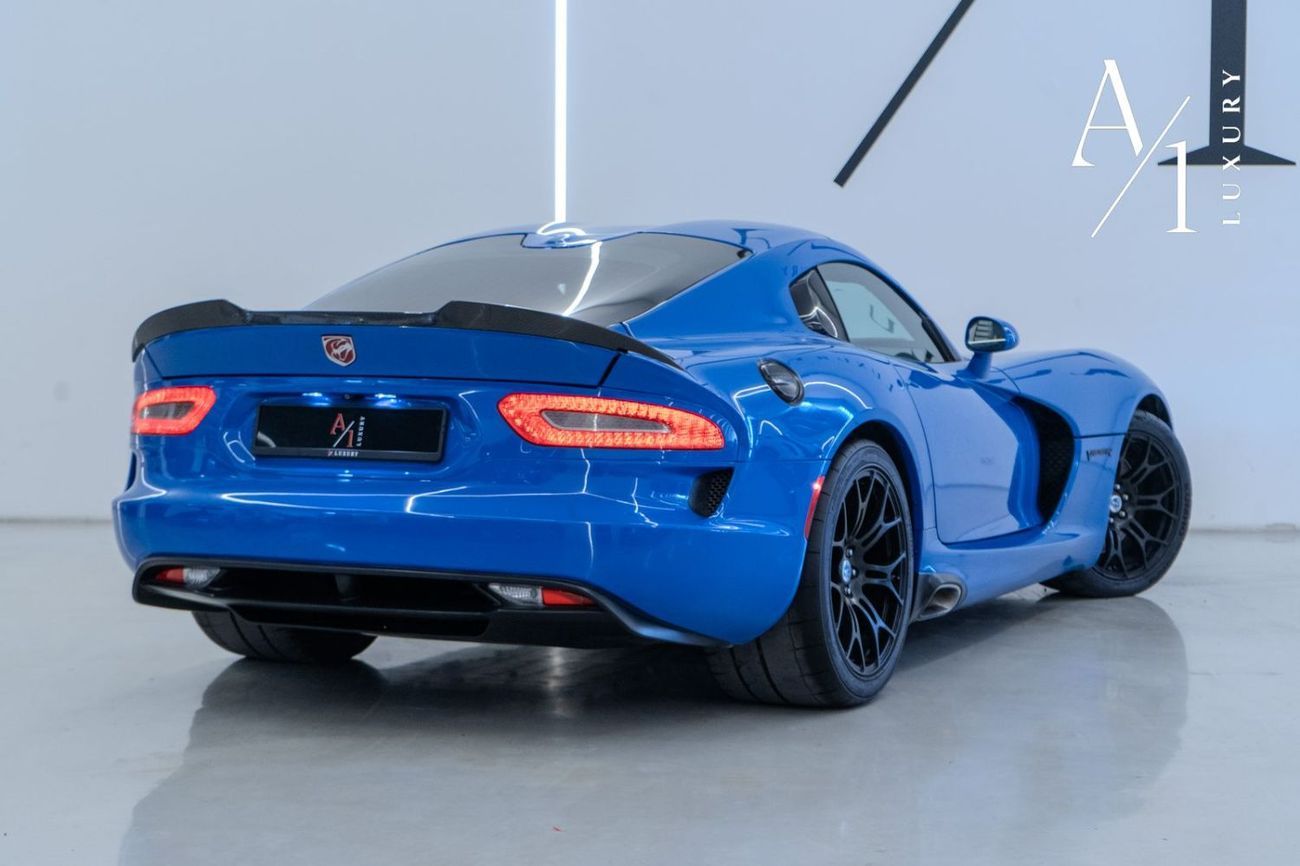 Dodge Viper SRT10 8.4L 2015 Dodge Viper SRT, Full Dodge Service History, Competition Blue, Manual Transmission,