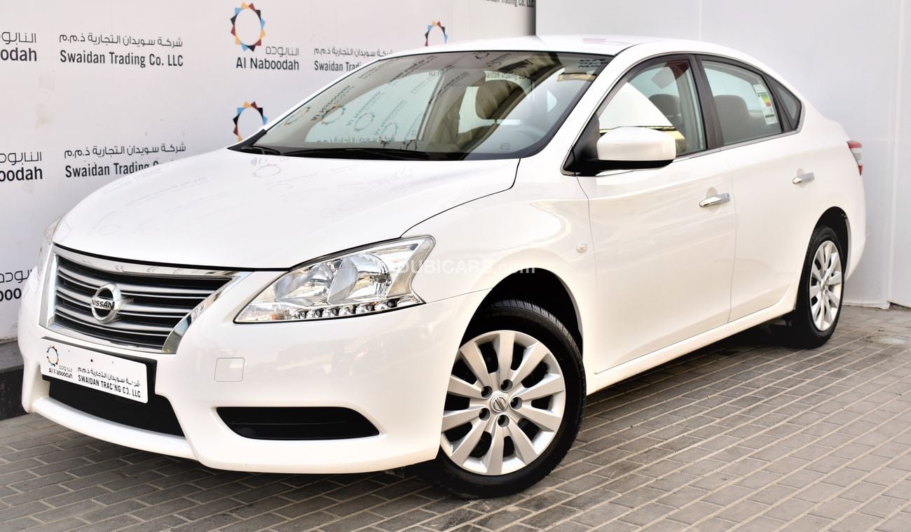 نيسان سنترا 1.6L S 2018 GCC SPECS DEALER WARRANTY