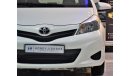 Toyota Yaris EXCELLENT DEAL for our Toyota Yaris 2012 Model!! in White Color! GCC Specs