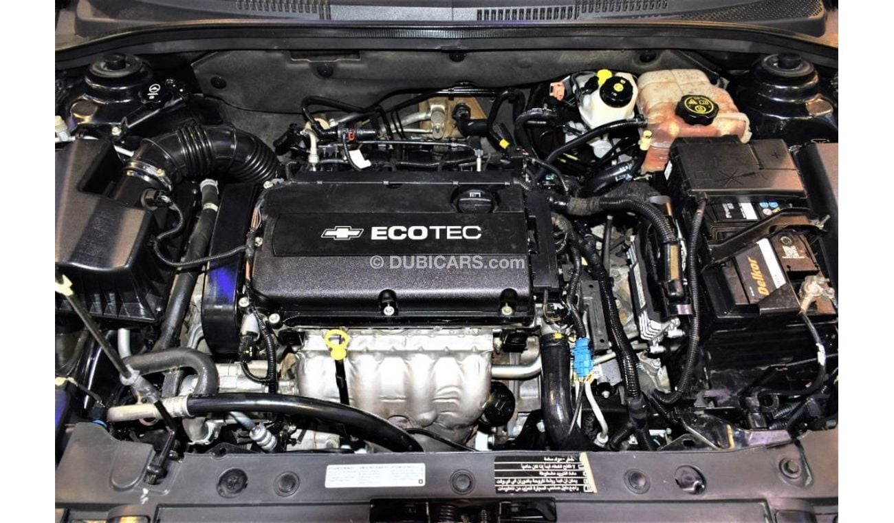 شيفروليه كروز AMAZING Chevrolet Cruze LT 2015 Model!! in Black Color! GCC Specs