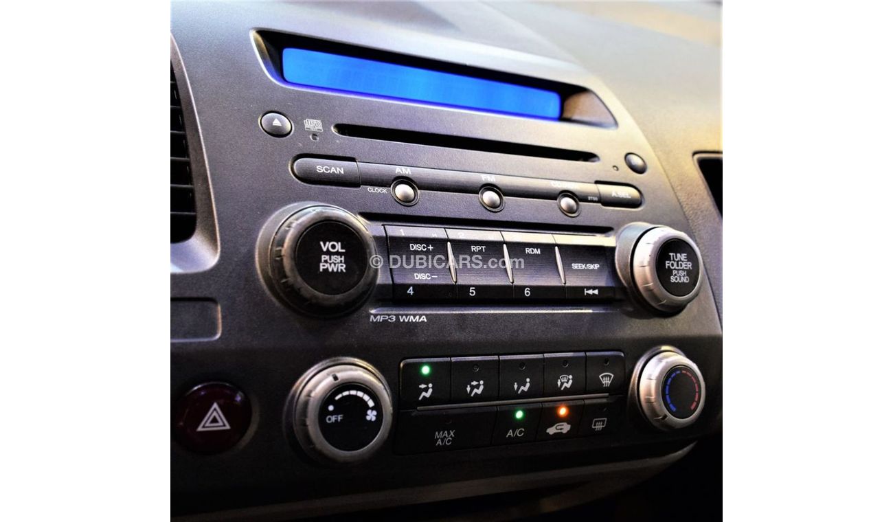 Honda Civic AMAZING Honda Civic 1.8 i-VTEC 2010 Model Blue Color GCC Specs