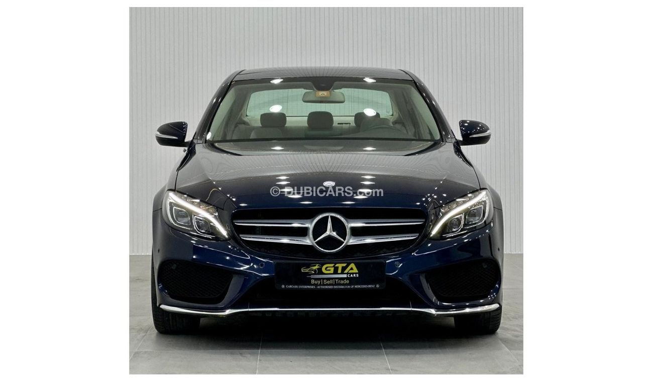 Mercedes-Benz C 200 Std 2015 Mercedes Benz C200 AMG, GCC