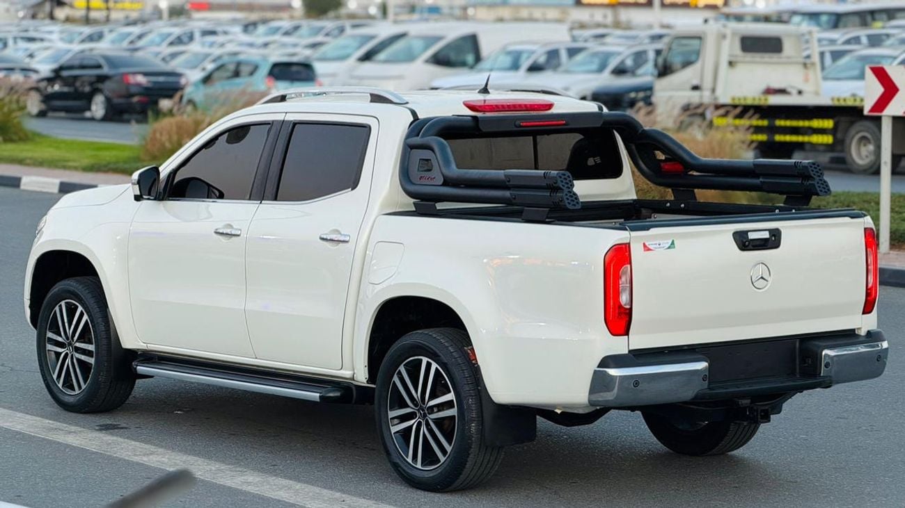 Mercedes-Benz X 250 d 2018 | DOUBLE CABIN | 2.3L DIESEL | AT | RHD | SPORTS BAR | DIGITAL AC | ELECTRIC SEATS | 306 VIEW C