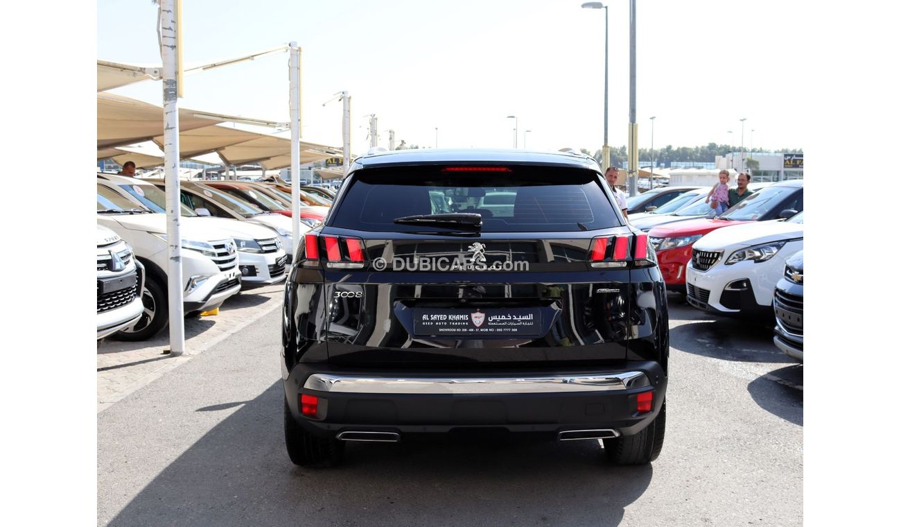 Peugeot 3008 GT Line ACCIDENTS FREE - GCC - ENGINE 1600 CC TURBO - GTLINE - FULL OPTION- PERFECT CONDITION INSIDE