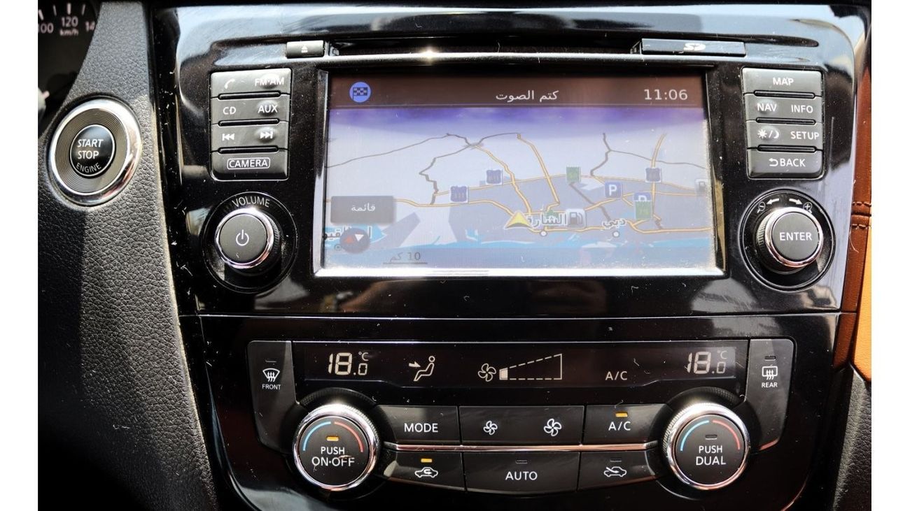 Nissan XTrail SV ACCIDENTS FREE - GCC - FULL OPTION - 7 STR - ORIGINAL PAINT - PERFECT CONDITION INSIDE OUT