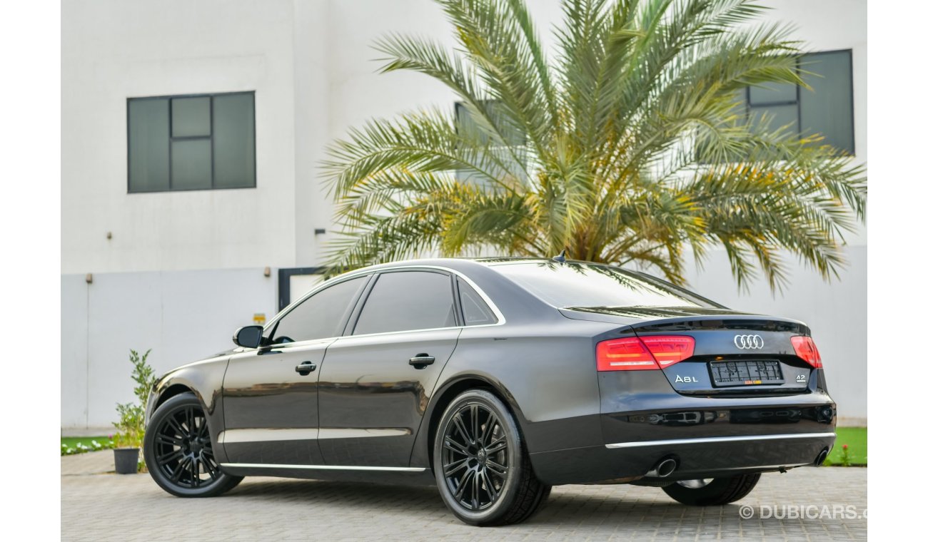 Audi A8 L - 1 Y Warranty! - GCC - AED 1,843 Per Month - 0% Downpayment