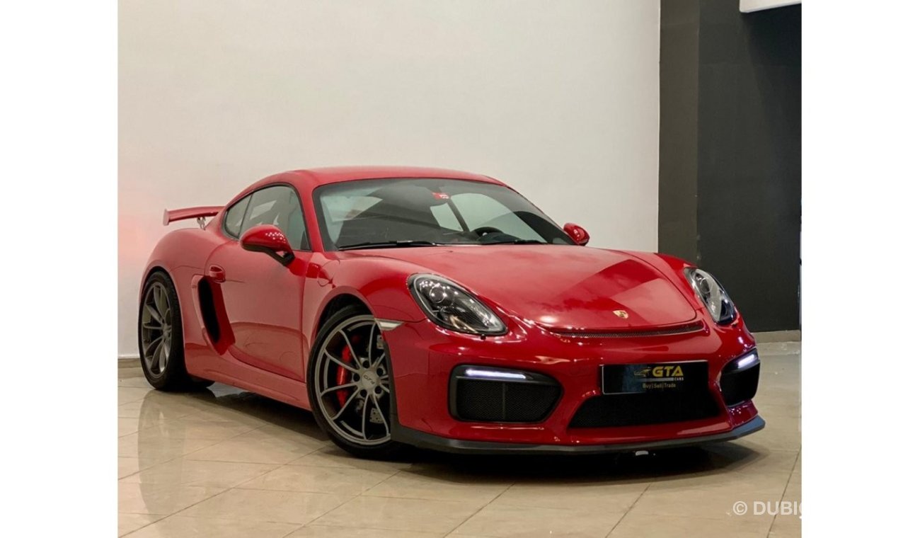 بورش كايمان جي تي ٤ 2016 Porsche Cayman GT4, Full Porsche Service History, Warranty, GCC