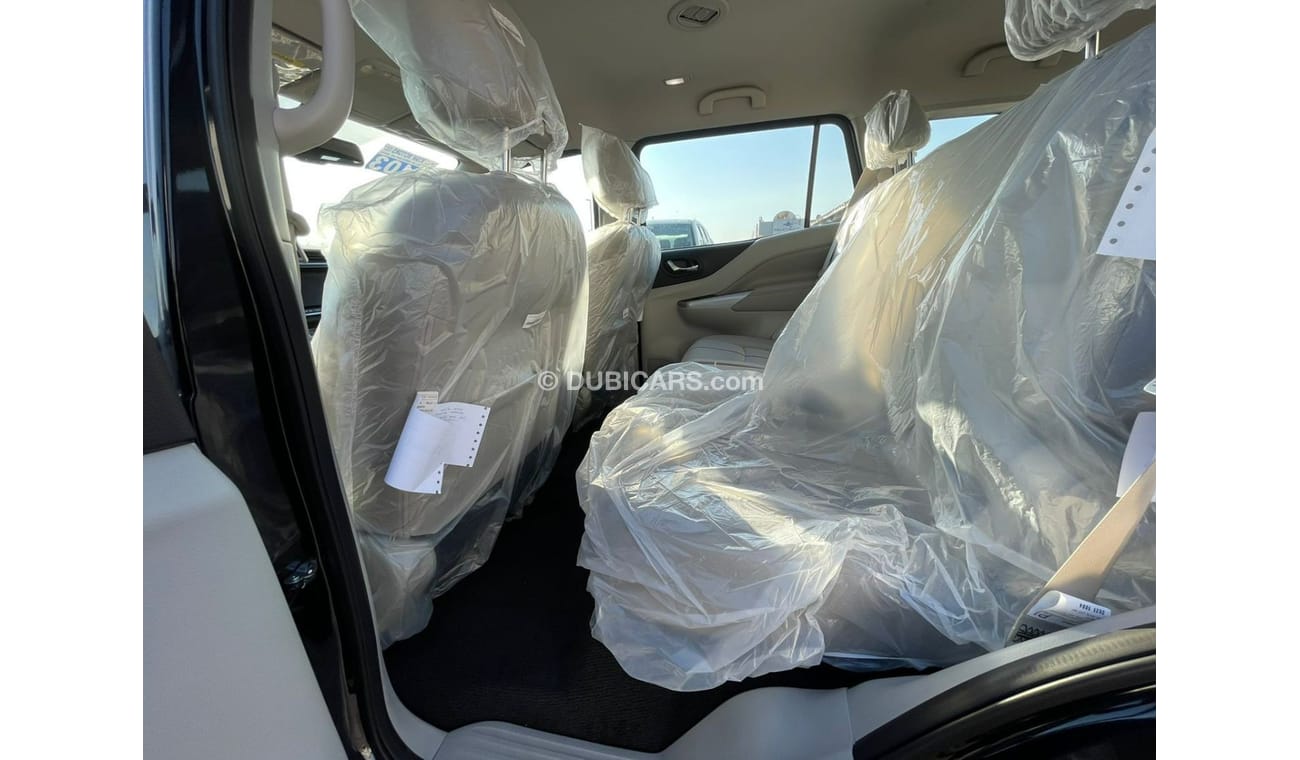 Nissan XTerra Nissan X-TERRA D23 AT QR25 2.5L Petrol Wagon 4WD 4 Doors, Black Color, Model 2022