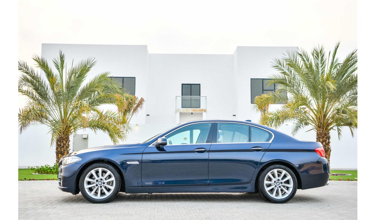 BMW 520i i 2015 - Fully Agency Serviced - Fully Loaded! - Excellent Conditions - AED 1,449 PM - 0% DP