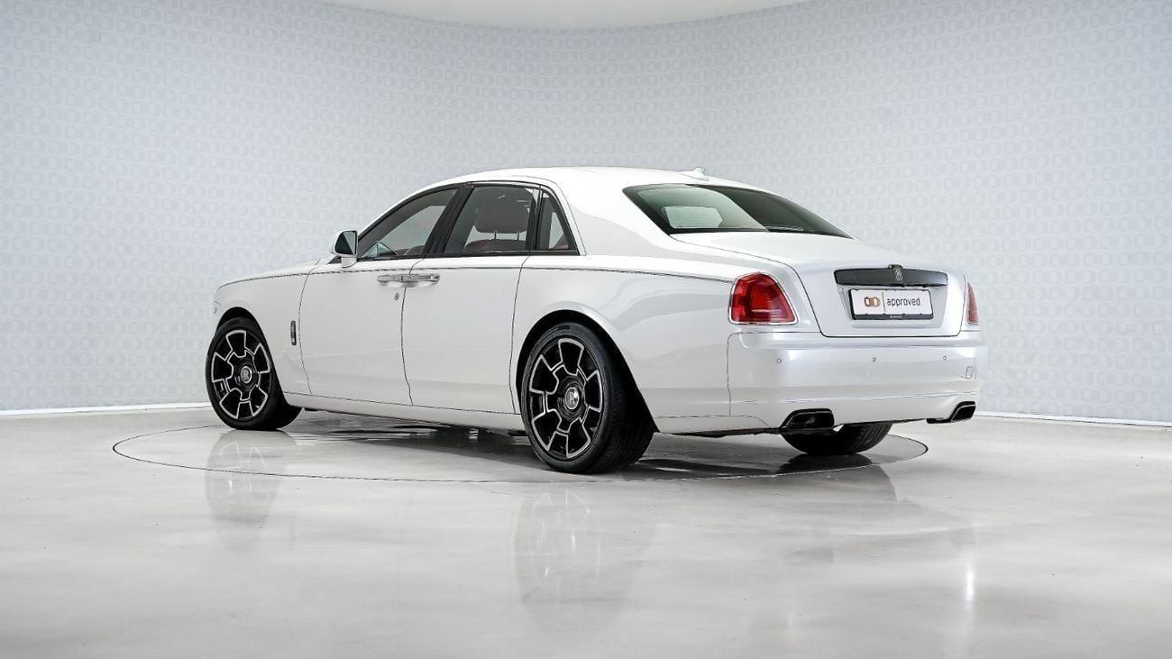 Rolls Royce Ghost SWB Black Badge 6.6L UAE's Very Best Example | 2 Years Free Servicing