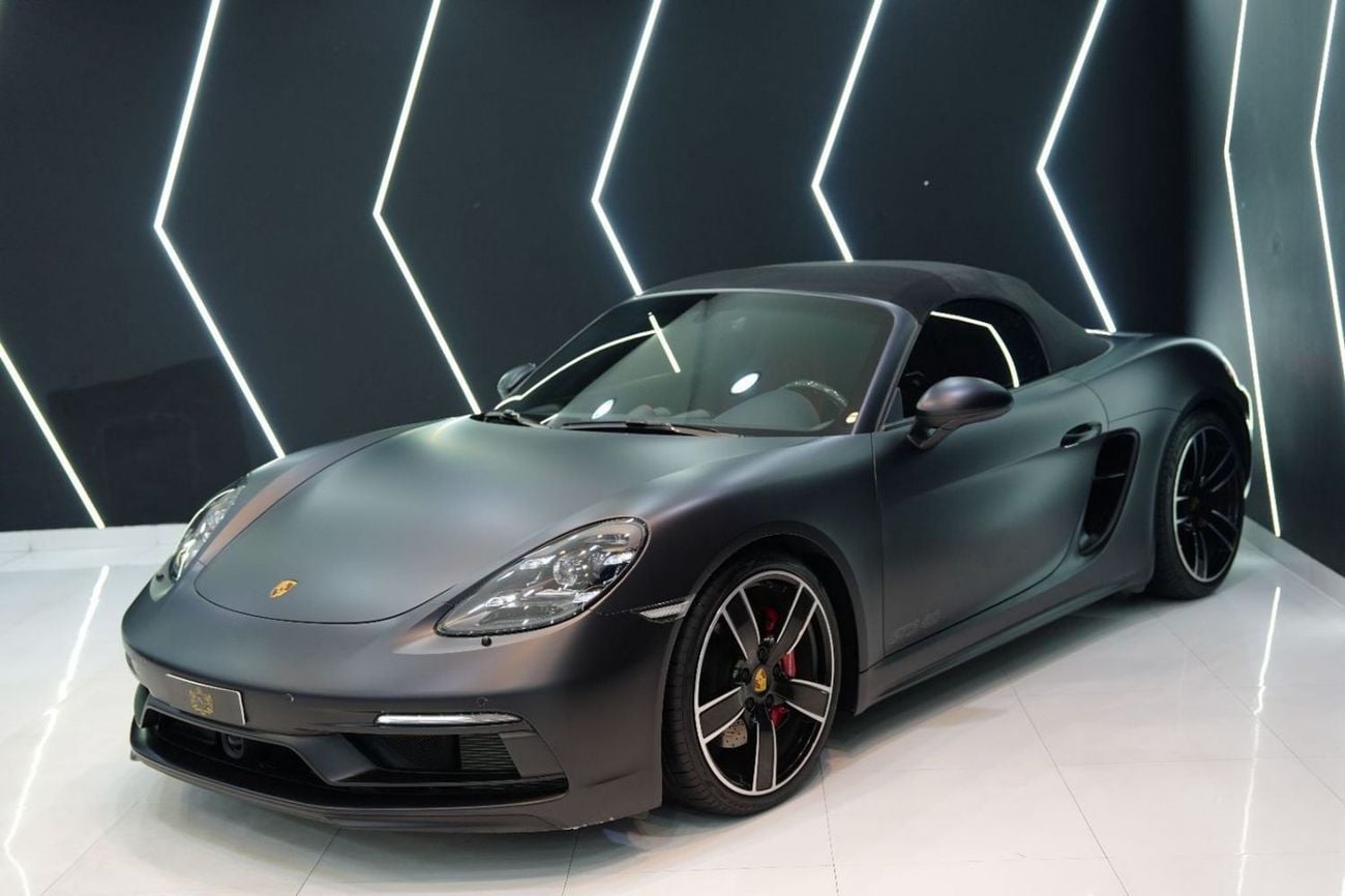Porsche 718 Boxster GTS Carbon Interior Package, Sport Chrono, Al Nabooda Warranty!!