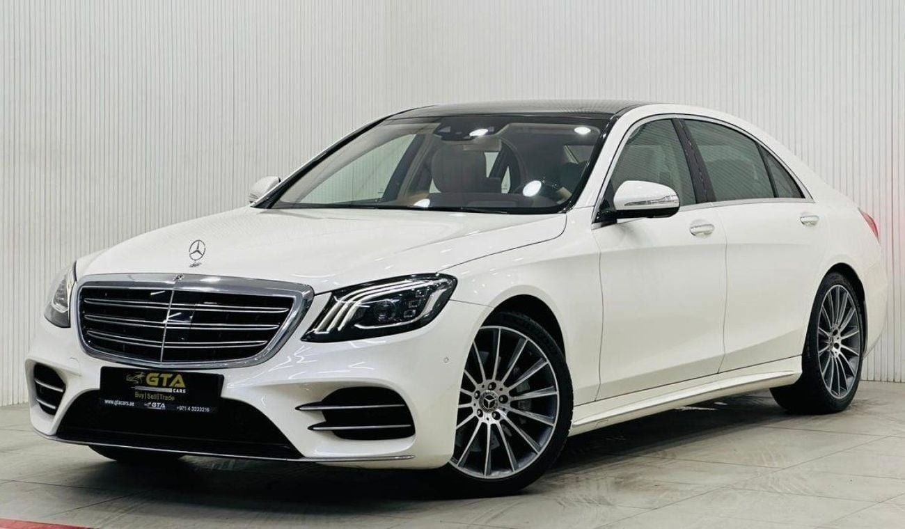 Mercedes-Benz S 450 Std 3.0L 2018 Mercedes-Benz S450, One Year Warranty, Service History, Excellent Condition, GCC