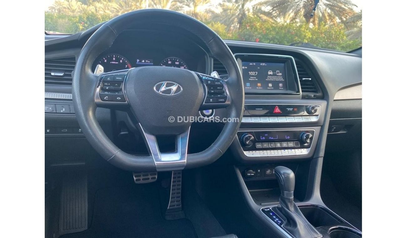 هيونداي سوناتا Hyundai Sonata Sport 2018 2.4L V4 US Full Options - Perfect Condition