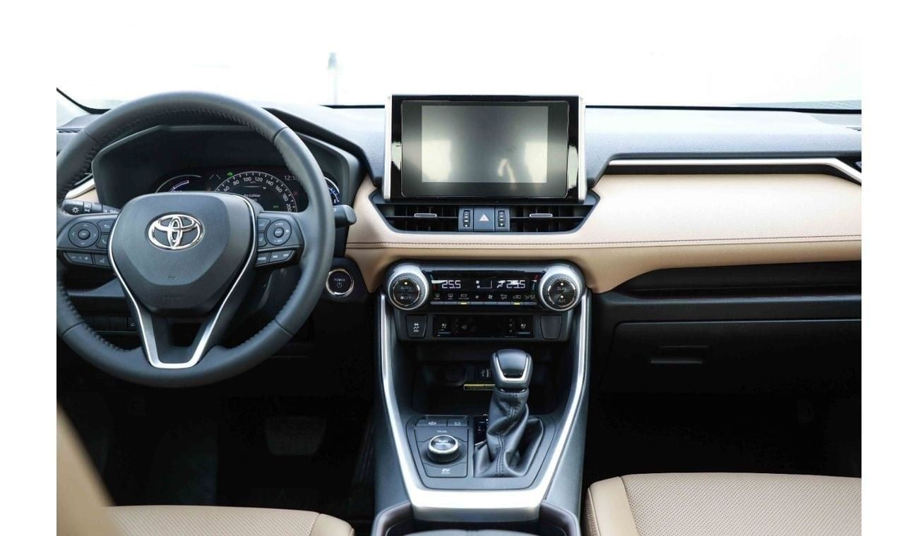 Toyota RAV4 2024 TOYOTA RAV4 HIGH 2.5 Hybrid - PLATINUM WHITE PEARL inside BEIGE | Export Only