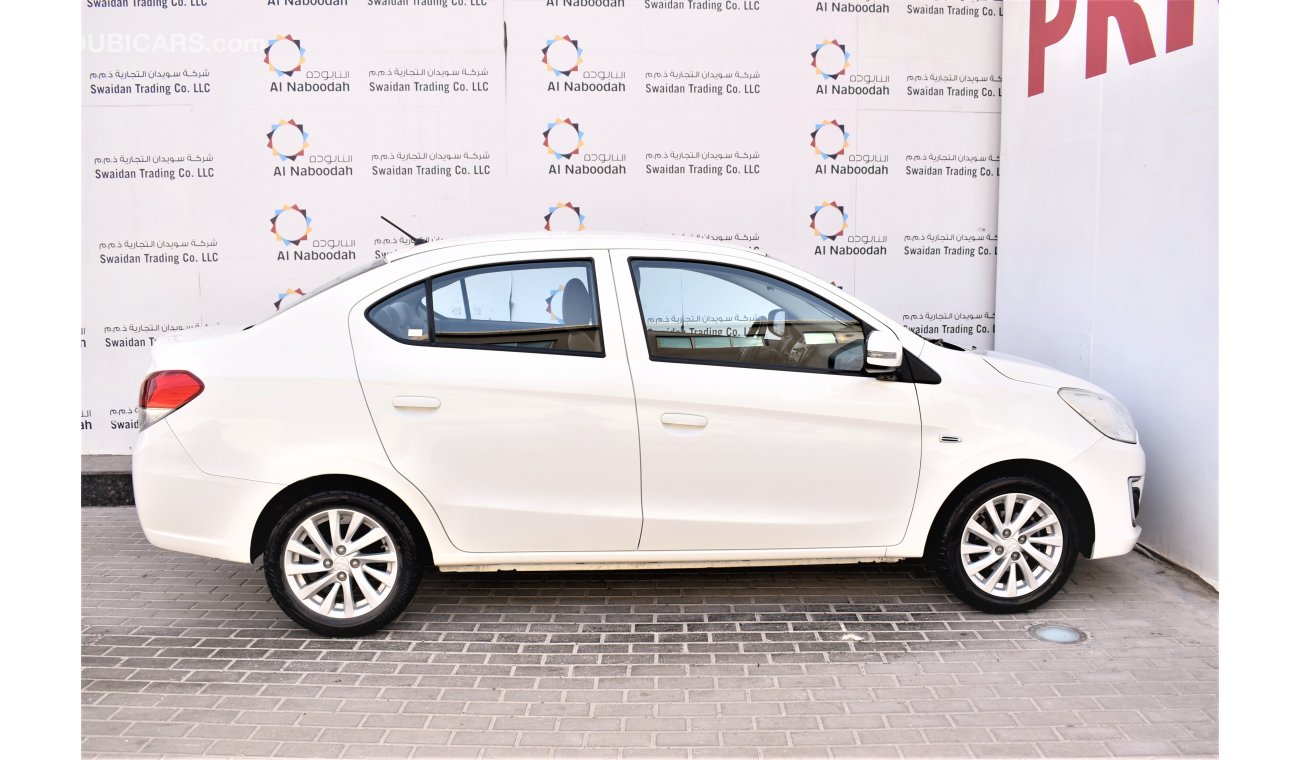 Mitsubishi Attrage AED 665 PM | 1.2L GLX SEDAN GCC WARRANTY