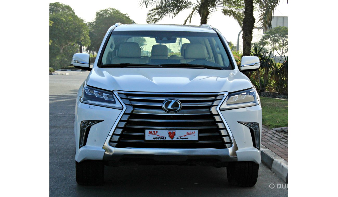 Lexus LX570 EXCELLENT CONDITION - AGENCY MAINTAINED - UNDER WARRANTY AL FUTTAIM