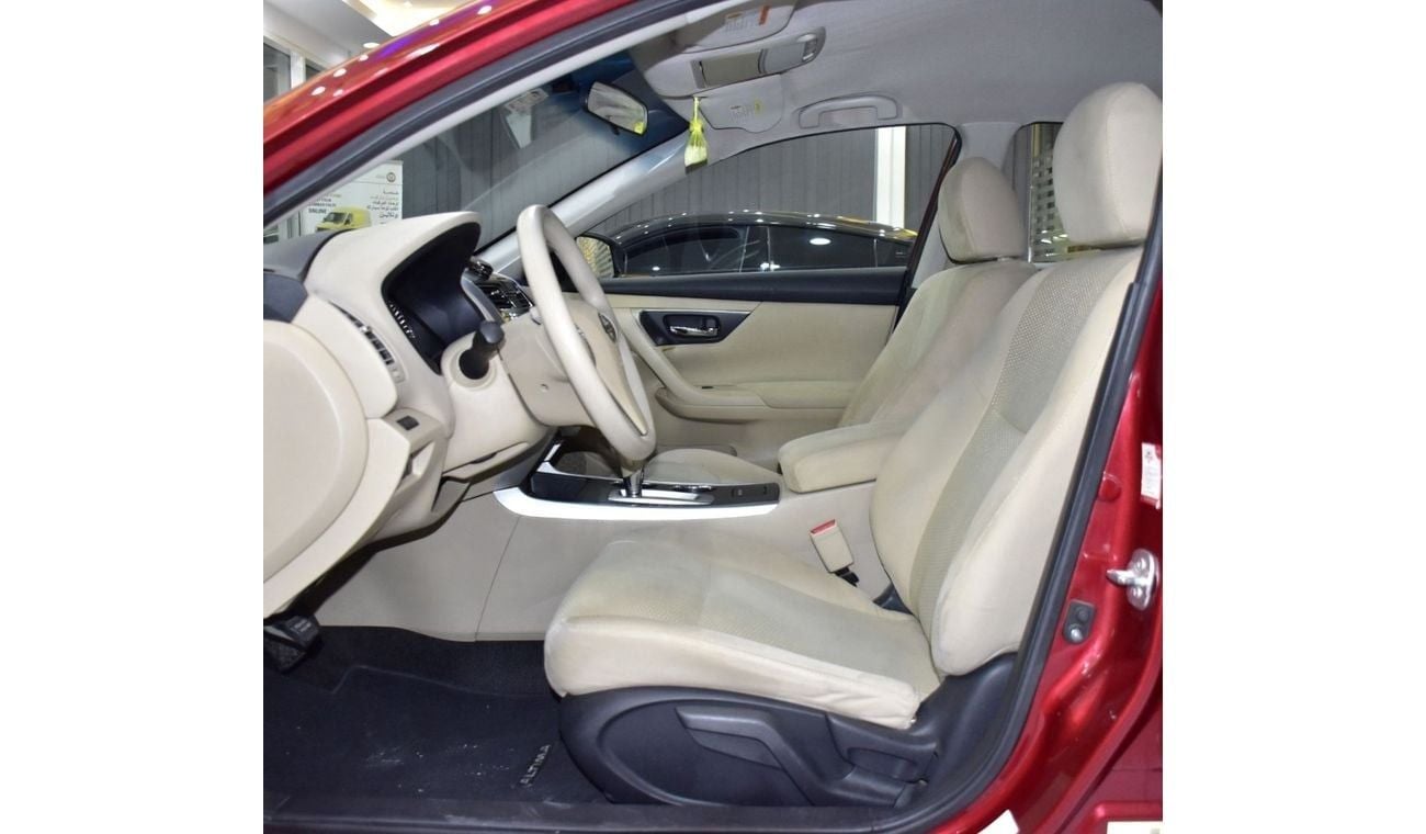 Nissan Altima EXCELLENT DEAL for our Nissan Altima 2.5 SV ( 2015 Model ) in Red Color GCC Specs