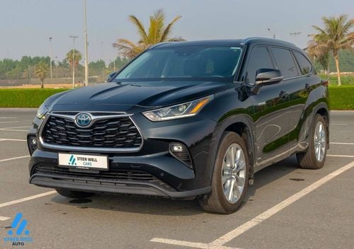 تويوتا هايلاندر Limited 2021 Hybrid A/T - 3.5L AWD SUV - Low Mileage - Ready to Drive - Book Now!