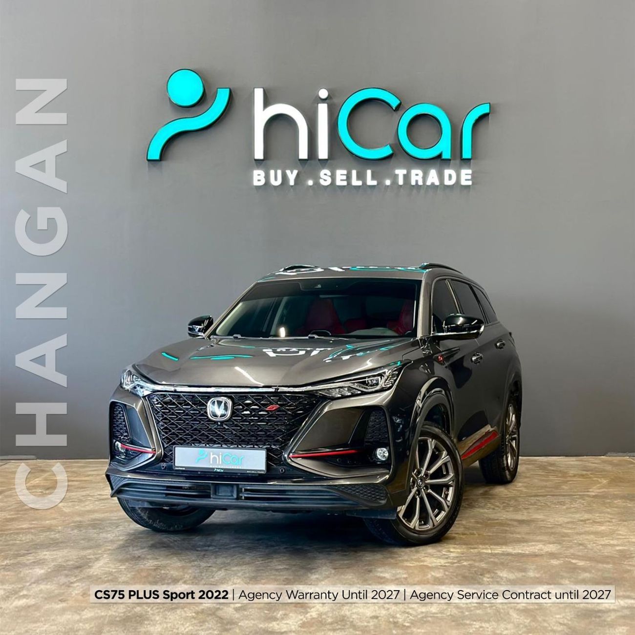 Changan CS75 AED 1,149pm • 0% Downpayment • SPORT • Agency Warranty & Service Contract