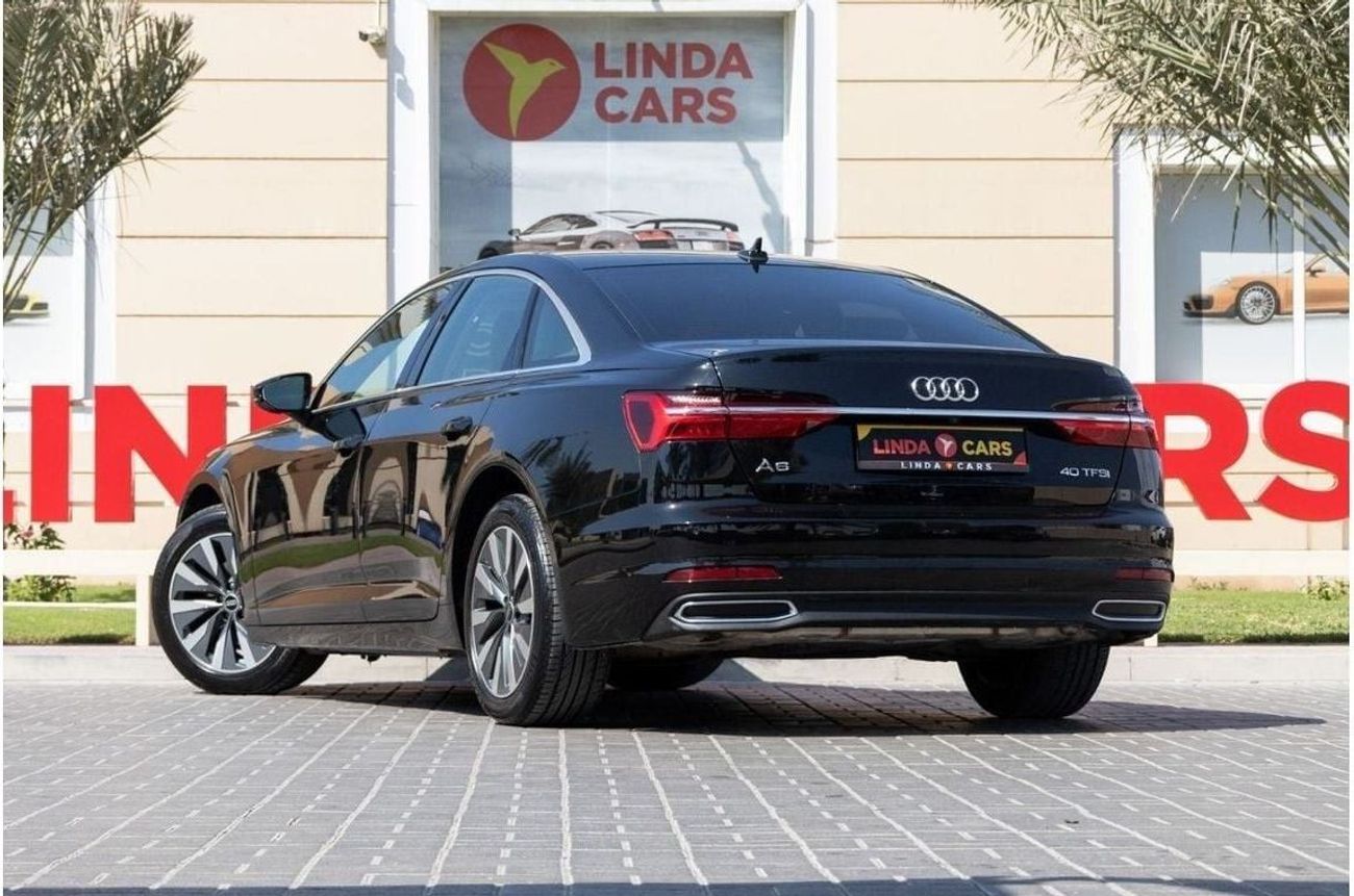 أودي A6 40 TFSI 2.0L Audi A6 40TFSI 2022 GCC under Warranty with Flexible Down-Payment.