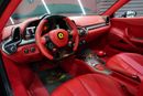 فيراري 458 إيطاليا STD 2014 Ferrari 458 Italia, Carbon Fiber Driver Zone + LEDs, GCC Specs!!