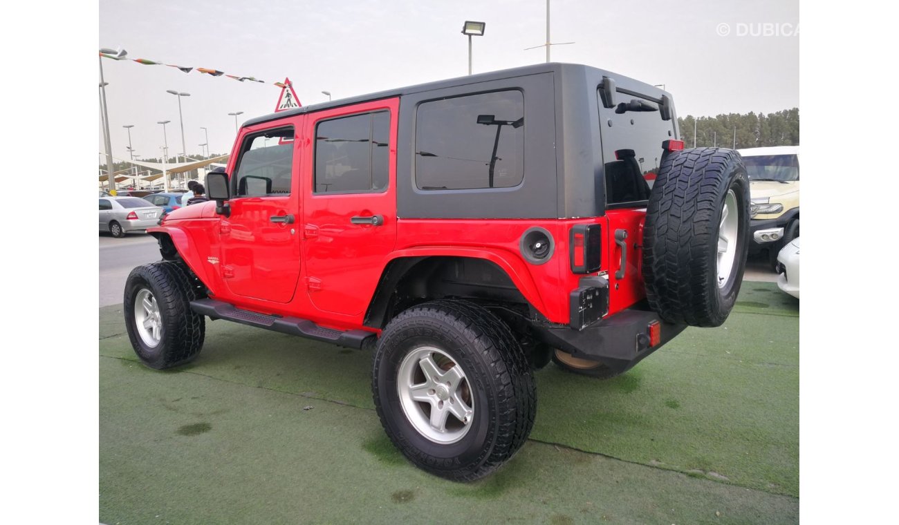 Jeep Wrangler Jeep wrangler unlimited Sahara 2010 GCC