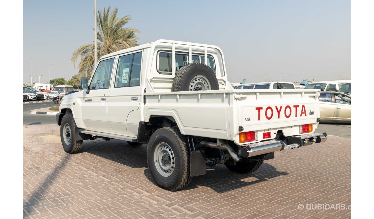 تويوتا لاند كروزر بيك آب DC 4.5L V8 DIESEL 4X4 2022 | SNORKEL | TRACTION CONTROL