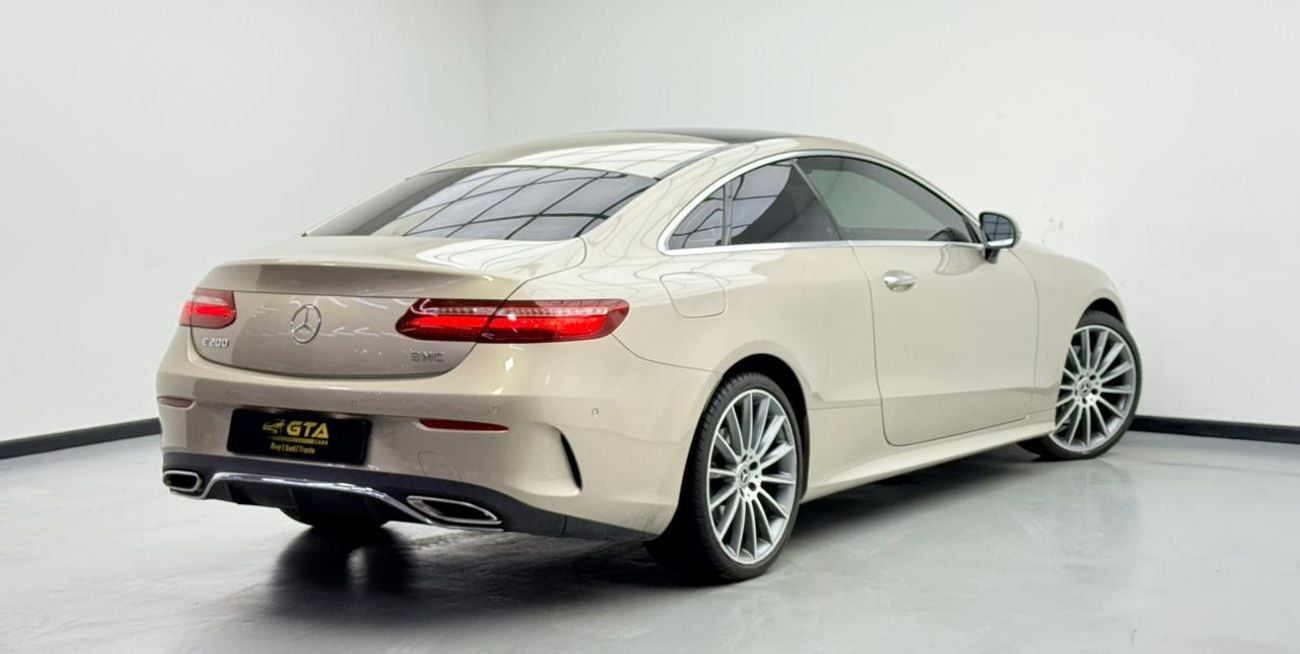 Mercedes Benz E 200 Coupe 2019 Mercedes-Benz E200, Warranty, Service History, GCC