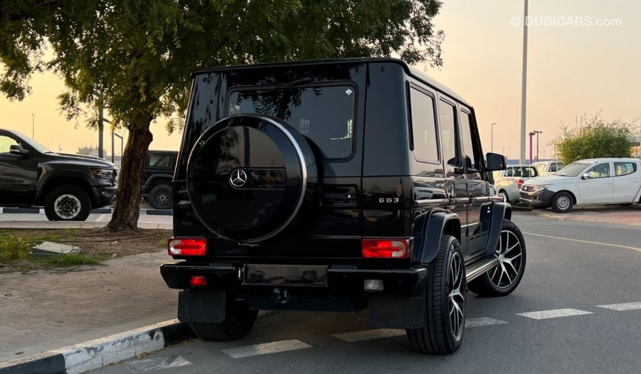 Mercedes-Benz G 63 AMG 5.5L Bitrubo Partial Service History 2016 GCC