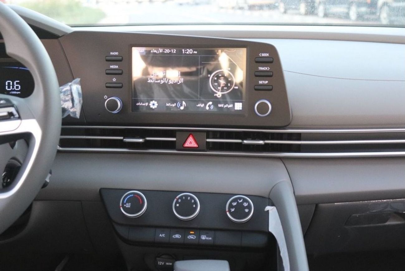 Hyundai Elantra 1.6L, FOG LIGHTS, PARKING SENSORS,MID OPTION, MODEL 2024 FOR EXPORT