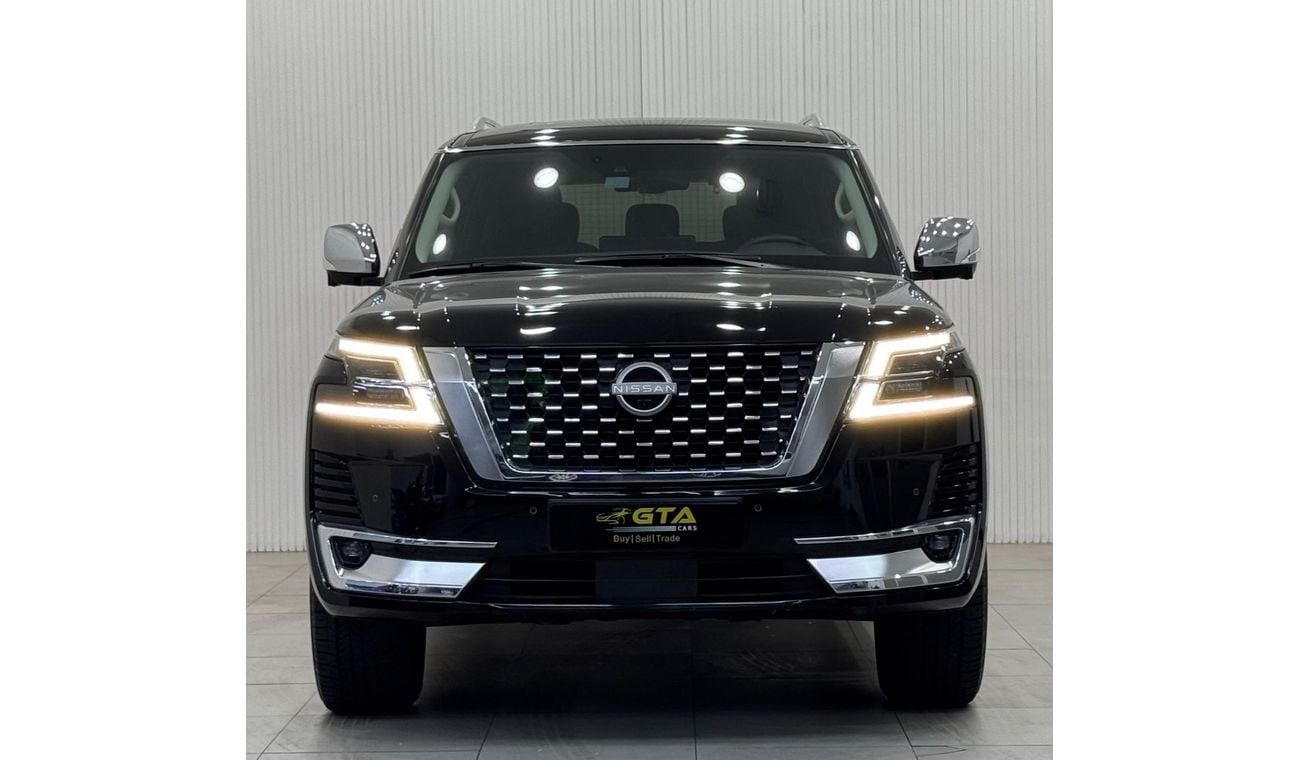 نيسان باترول SE Platinum City 4.0L 2023 Nissan Patrol SE Platinum City, March 2026 Nissan Warranty + Service Pack