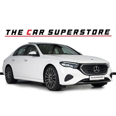 مرسيدس بنز E200 Avantgarde Exterior Package-20 Inch AMG Rims-Chrome Package