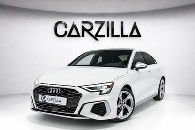 Audi S3 TFSI quattro 2.0L Sedan AED 2,742 / Monthly l 0% Down Payment l S3 l Fully Loaded
