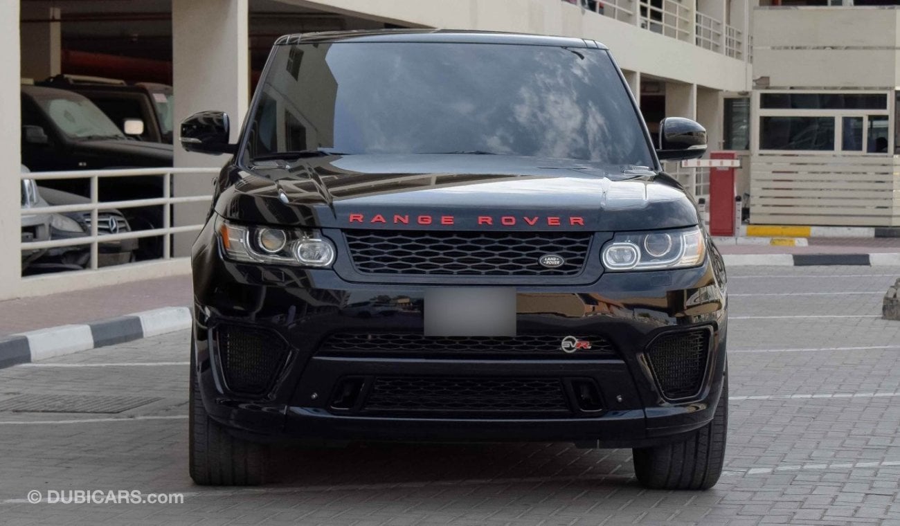 Land Rover Range Rover Sport Supercharged With SVR Body Kit