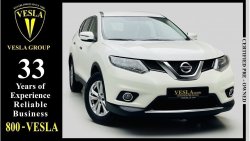 Nissan X-Trail *SV + LEATHER SEAT + CRUISE CONTROL + NAVIGATION  / GCC / 2017 / UNLIMITED MILEAGE WARRANTY / 985DHS