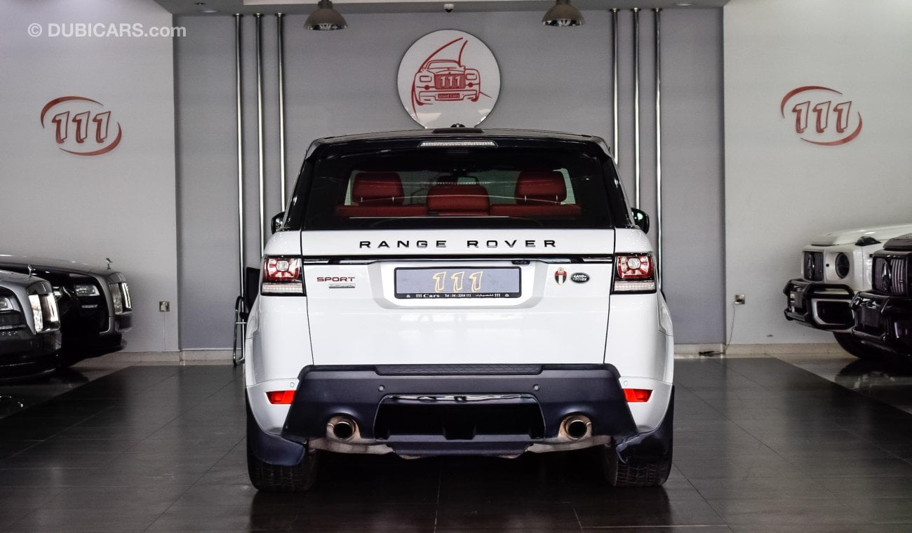 لاند روفر رانج روفر سبورت سوبرتشارج With Sport Autobiography Badge / GCC Specifications