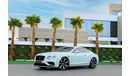 Bentley Continental GT V8 Mulliner | 6,656 P.M  | 0% Downpayment | Low Mileage!