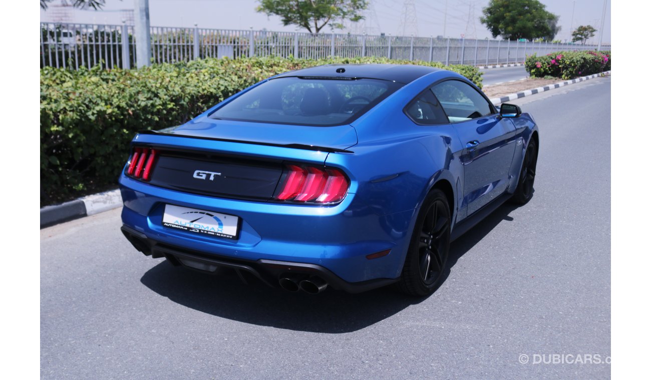 فورد موستانج 2020 GT بلاك إيديشن, 5.0, V8 , خليجي,عداد رقمي,3 سنوات أو 100K كم ضمان+K60كم صيانة