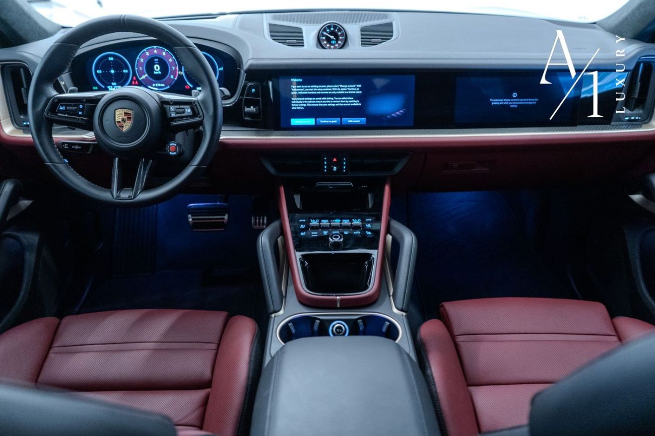 بورش كايان Turbo GT 2024 Porsche Cayenne, Porsche Warranty, Full Options, Very Low Km, Excellent Condition, GCC