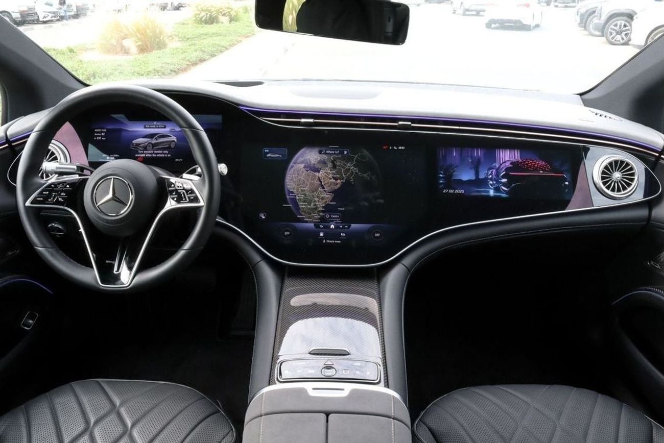 Mercedes-Benz EQS 580 4MATIC GCC WARRANTY AND SERVICE PACKAGE