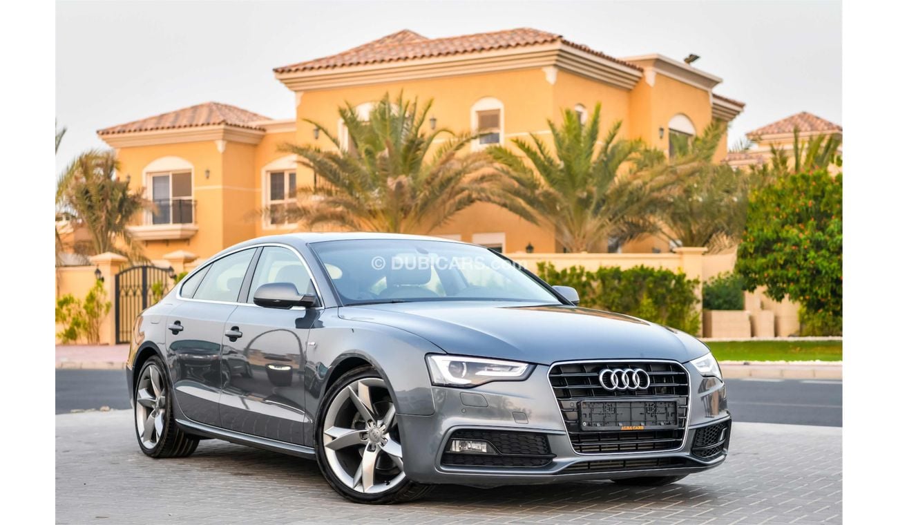 Audi A5 Sportback S-Line - With Warranty! Take this car home for only AED 960 Per Month! - 0% DP