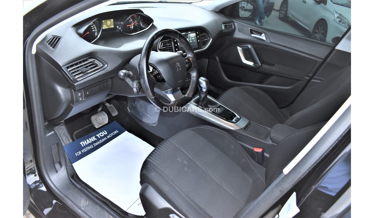 بيجو 308 1.6L ACTIVE 2016 MODEL GCC SPECS