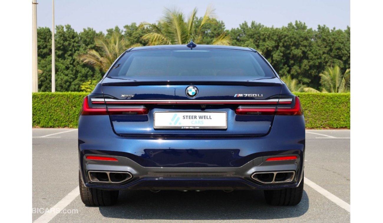 بي أم دبليو M760 Li Xdrive | V12 6.6L AWD | Under Warranty |  GCC