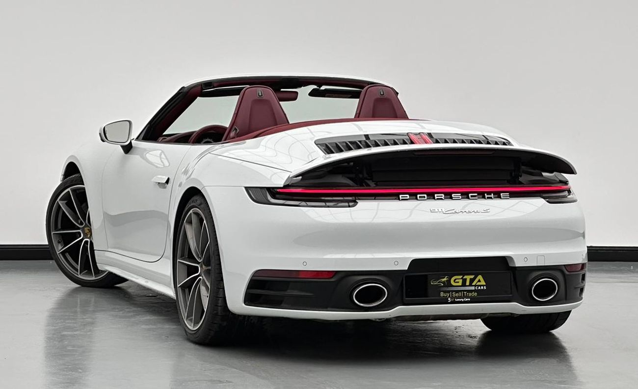Porsche 911 Carrera S 3.0L (445 HP) Convertible 2020 Porsche 911 Carrera S Cabriolet, 1 Year Unlimited Km Warran