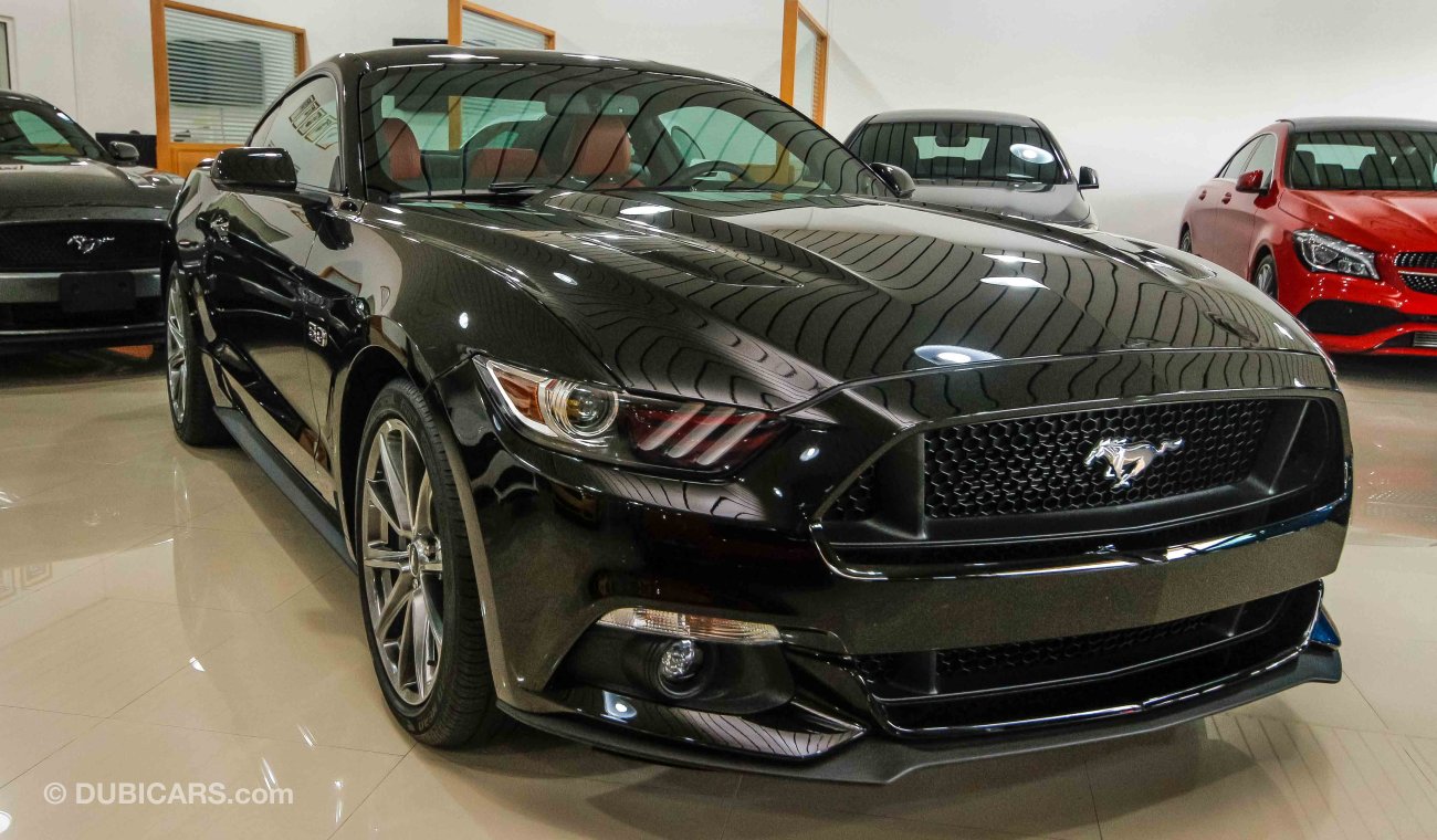 Ford Mustang GT Premium Plus 3 yrs or 100k km Gulf Warranty- 60000 km Free service at Al Tayer Motors