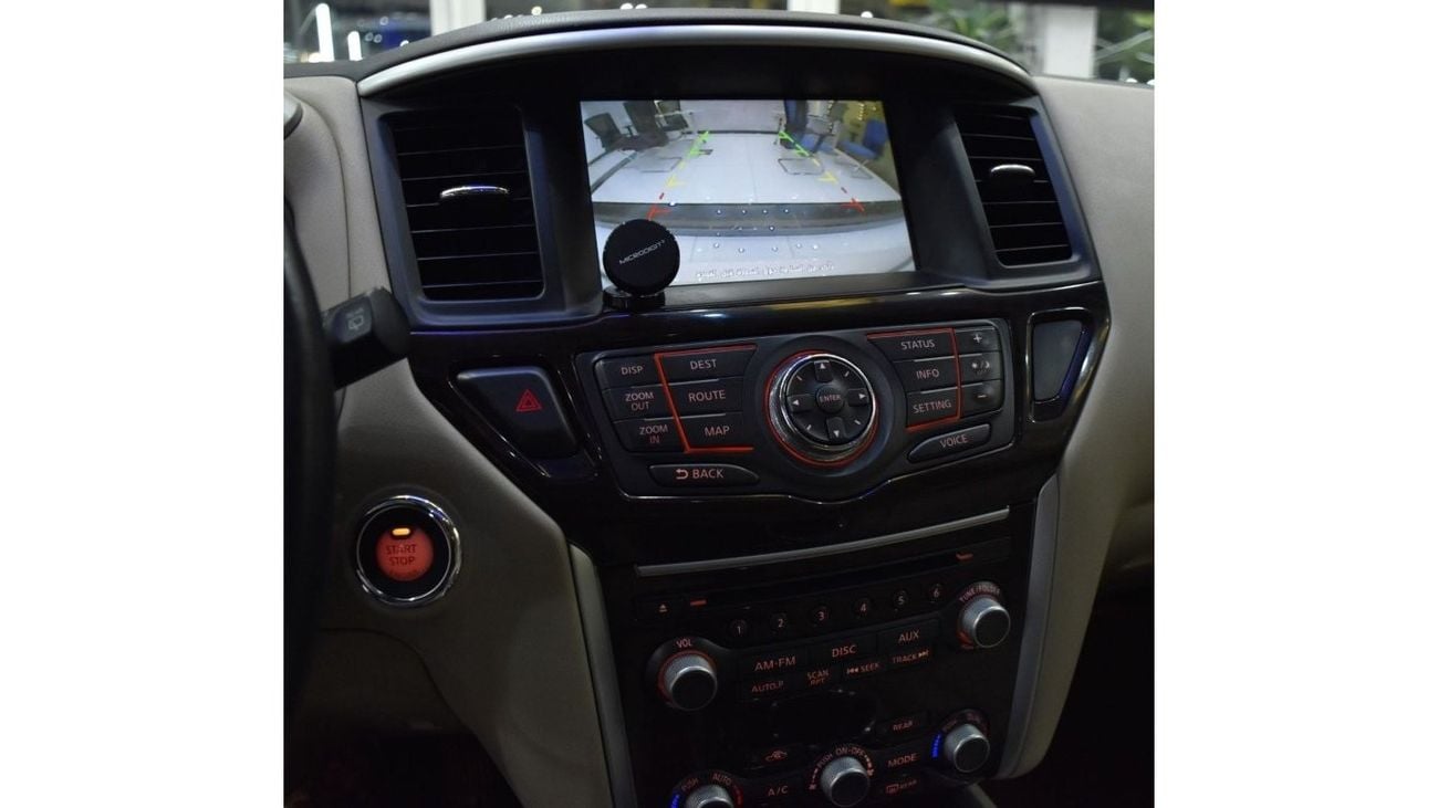 نيسان باثفايندر EXCELLENT DEAL for our Nissan Pathfinder SV 4WD ( 2017 Model ) in White Color GCC Specs