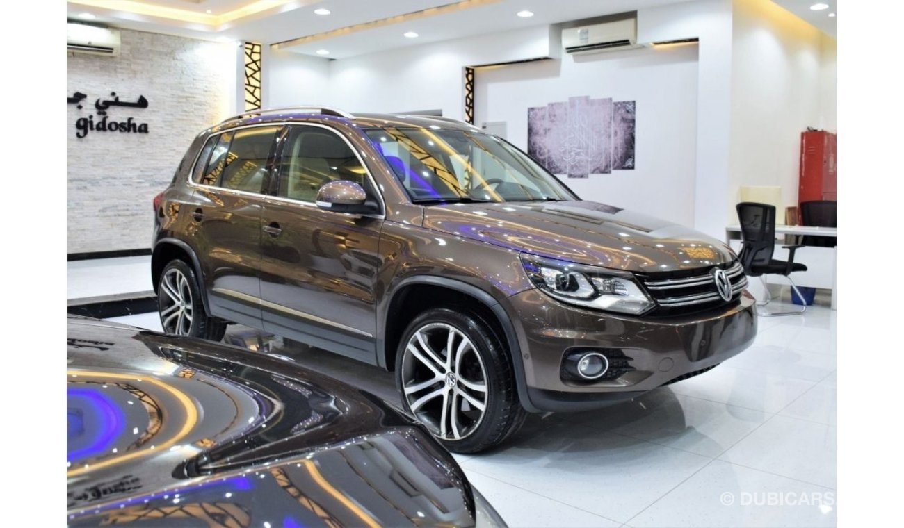 Volkswagen Tiguan SEL SEL EXCELLENT DEAL for our Volkswagen Tiguan 2.0TSi 4Motion ( 2015 Model ) in Brown Color GCC Sp