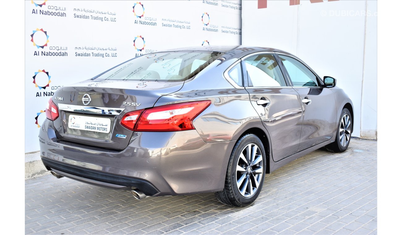 Nissan Altima 2.5L SV 2017 GCC SPECS WITH DEALER WARRANTY